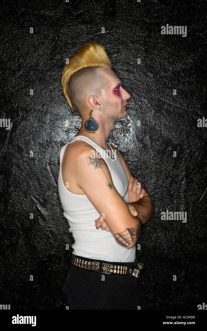 Punk profile hi-res stock photography and images - Alamy