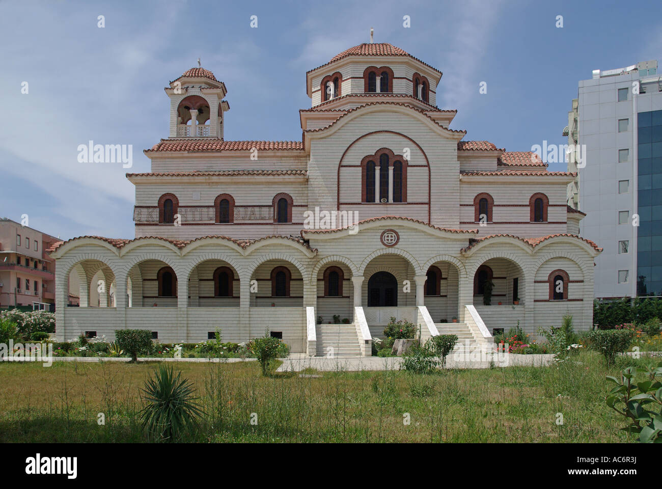 Durres Albania orthodox church Stock Photo 13059797 Alamy
