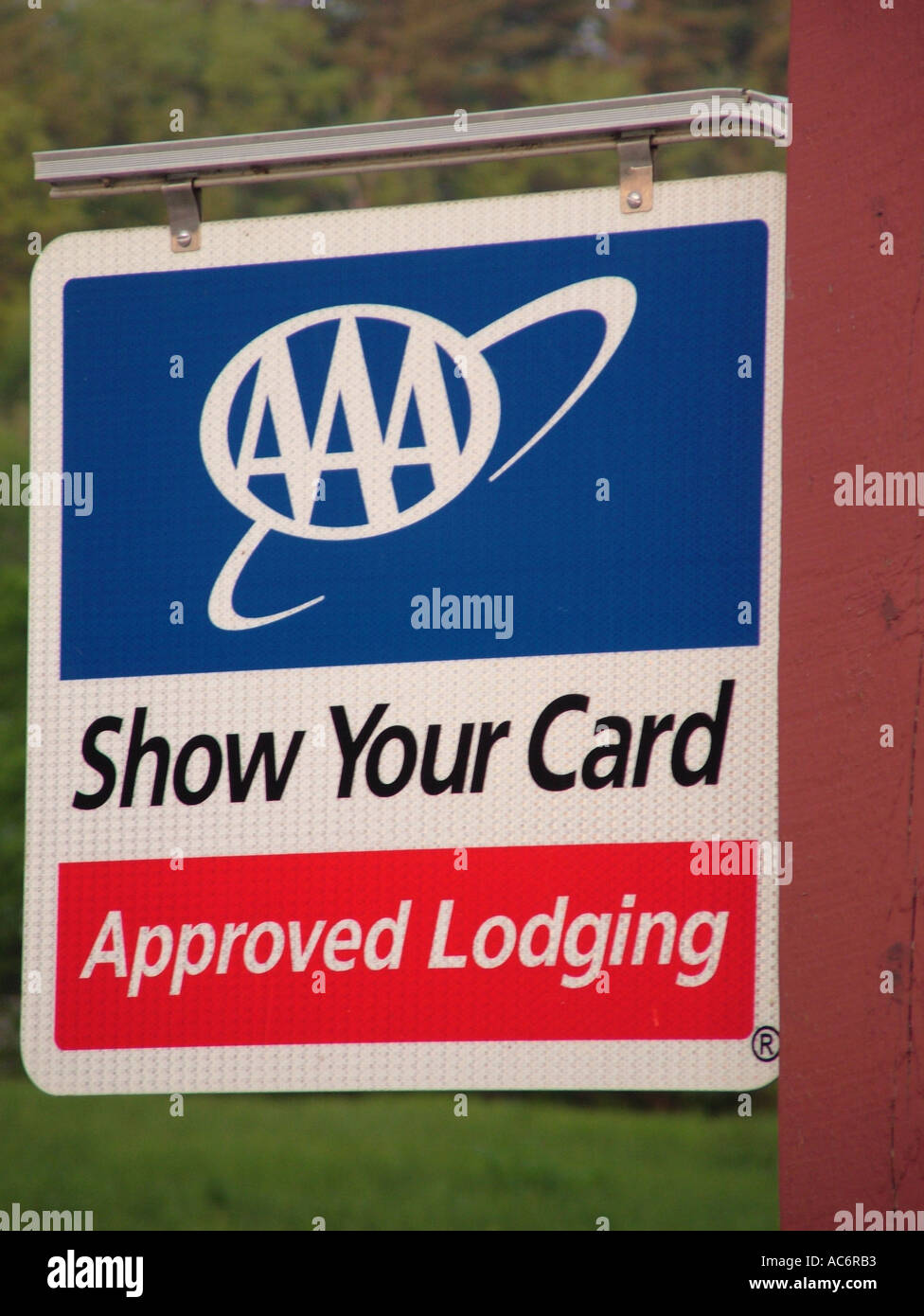AJD43018, road signs, AAA automobile club, Show your Card, Approved