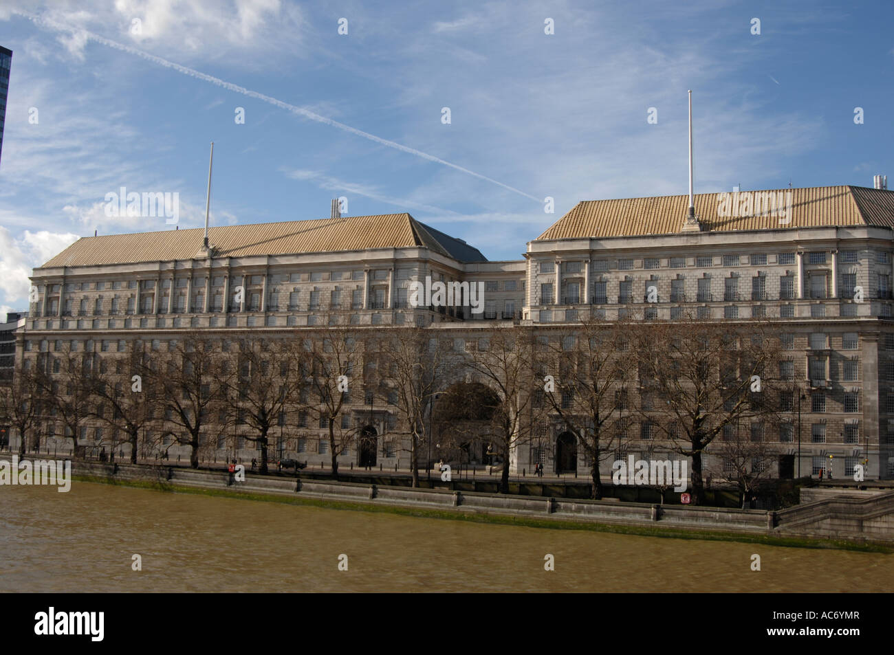 MI5 building, London. British security services headquarters. Stock Photo