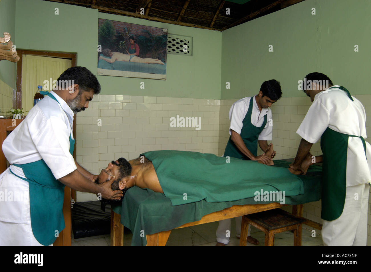 AYURVEDA TREATMENT IN KERALA Stock Photo Alamy
