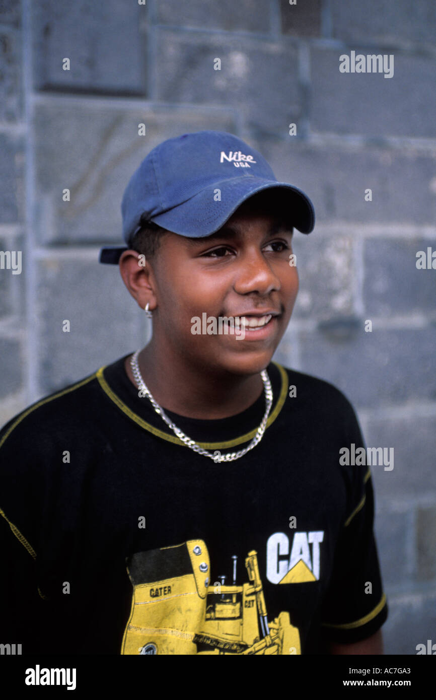 Mauritius, Curepipe, Young man Stock Photo - Alamy