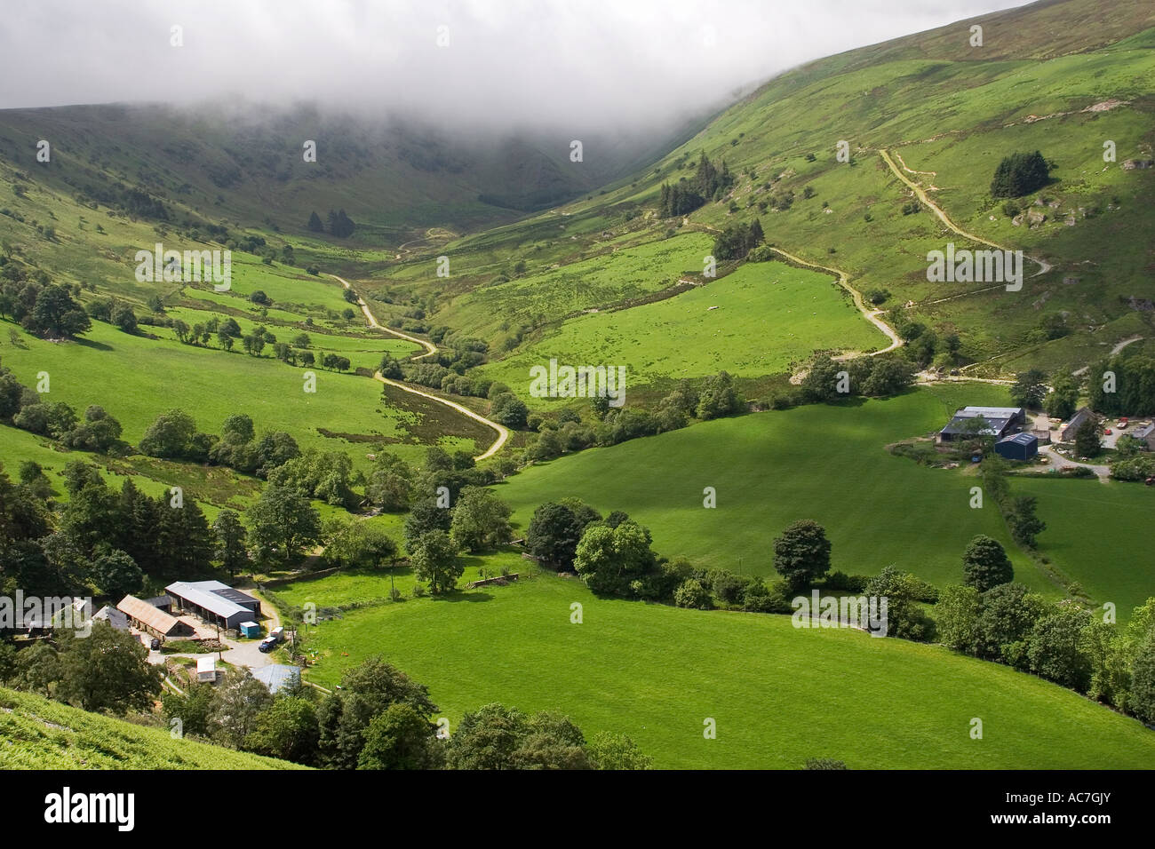 Welsh Valley Cwm Scenic Vacations Hi Res Stock Photography And Images