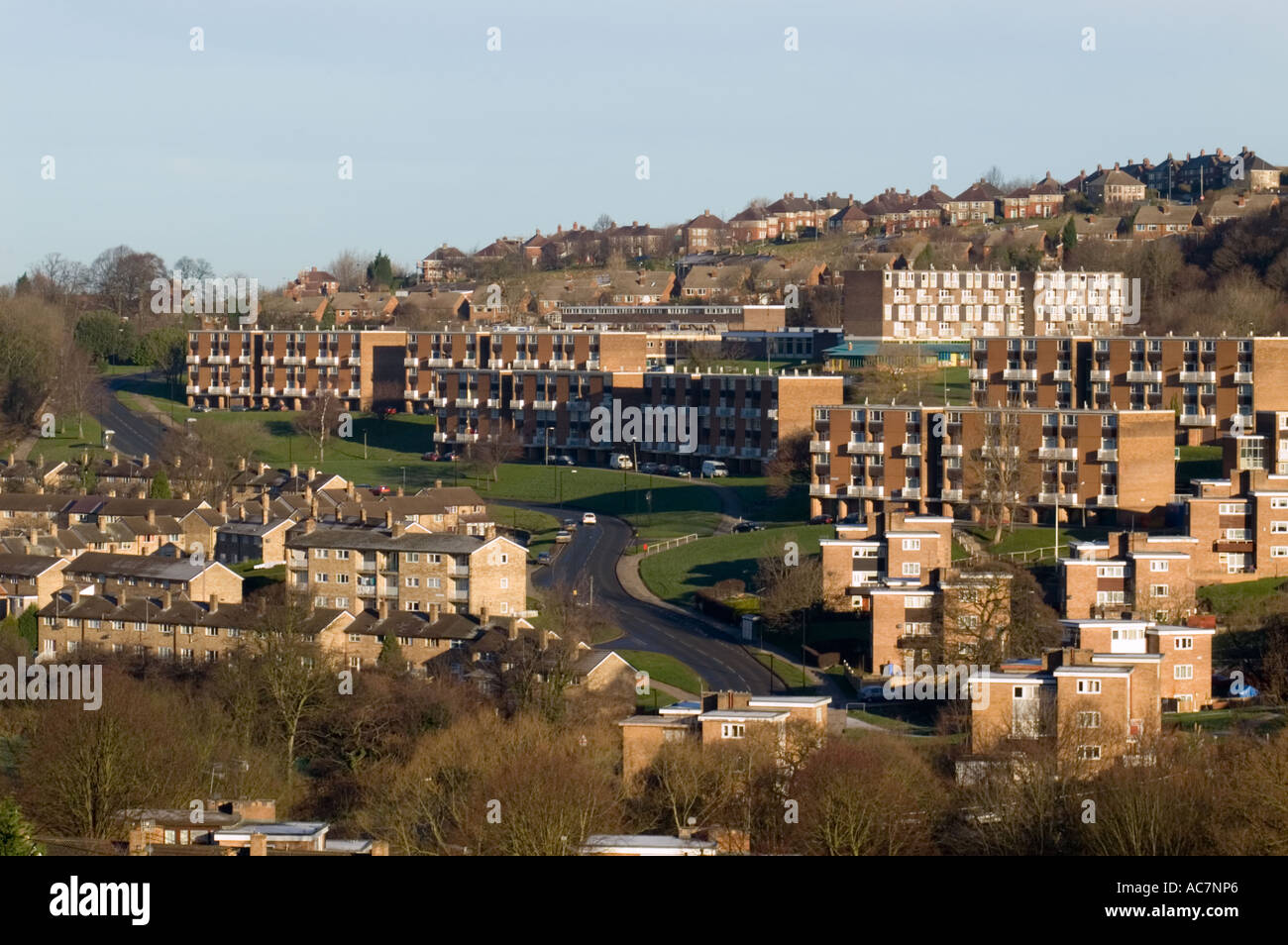 Gleadless Valley Sheffield UK Stock Photo Alamy