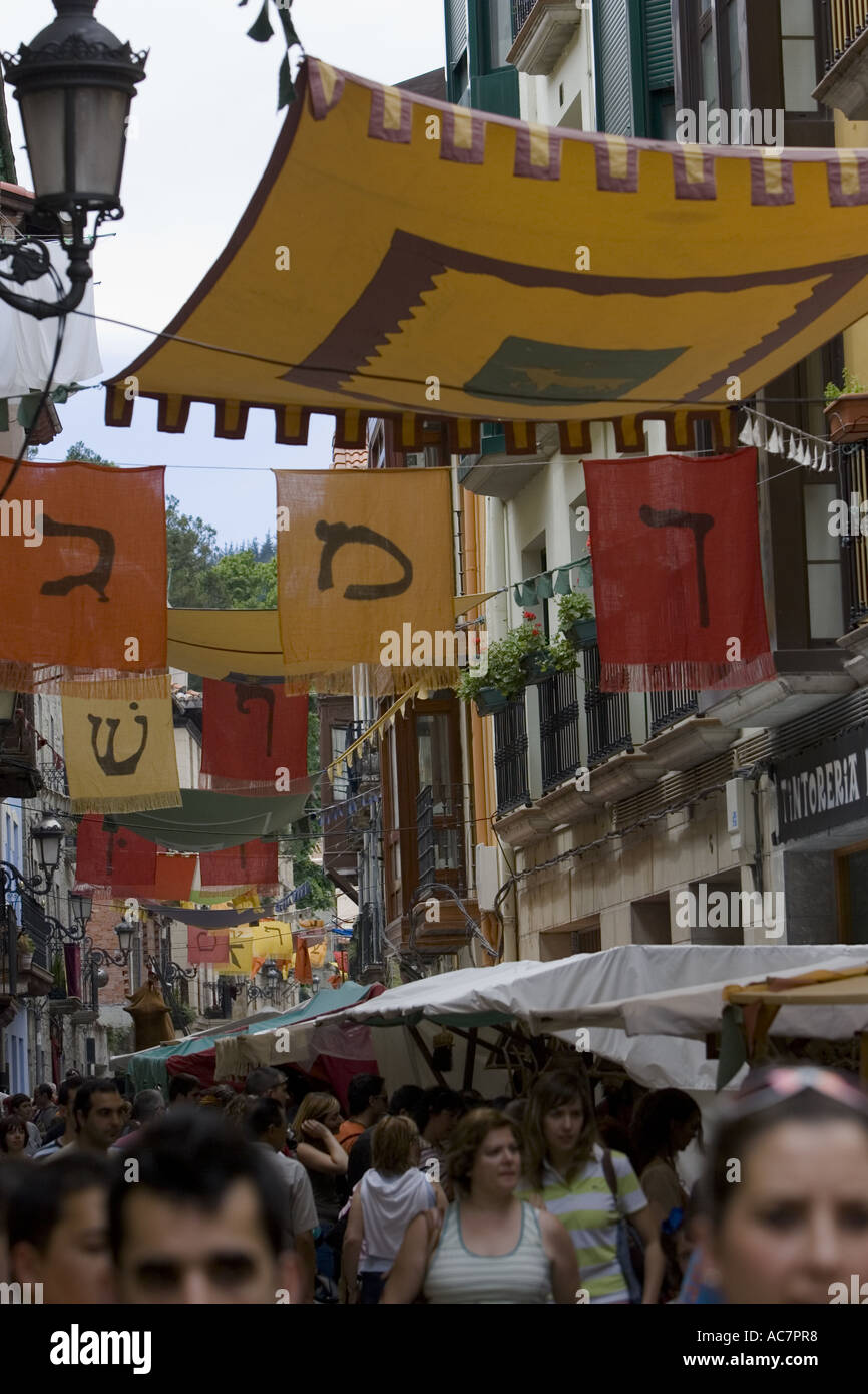 Basques Medieval Fiesta medieval hi-res stock photography and images - Alamy