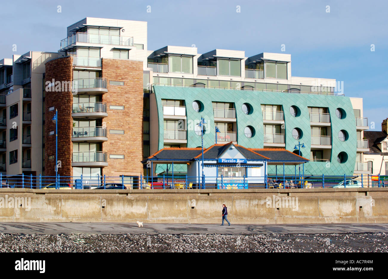 Award winning apartment building Esplanade House Porthcawl South Wales