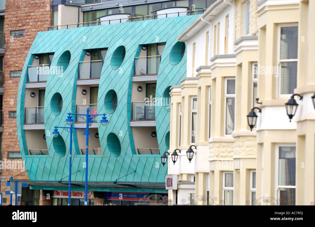 Award winning apartment building Esplanade House Porthcawl South Wales