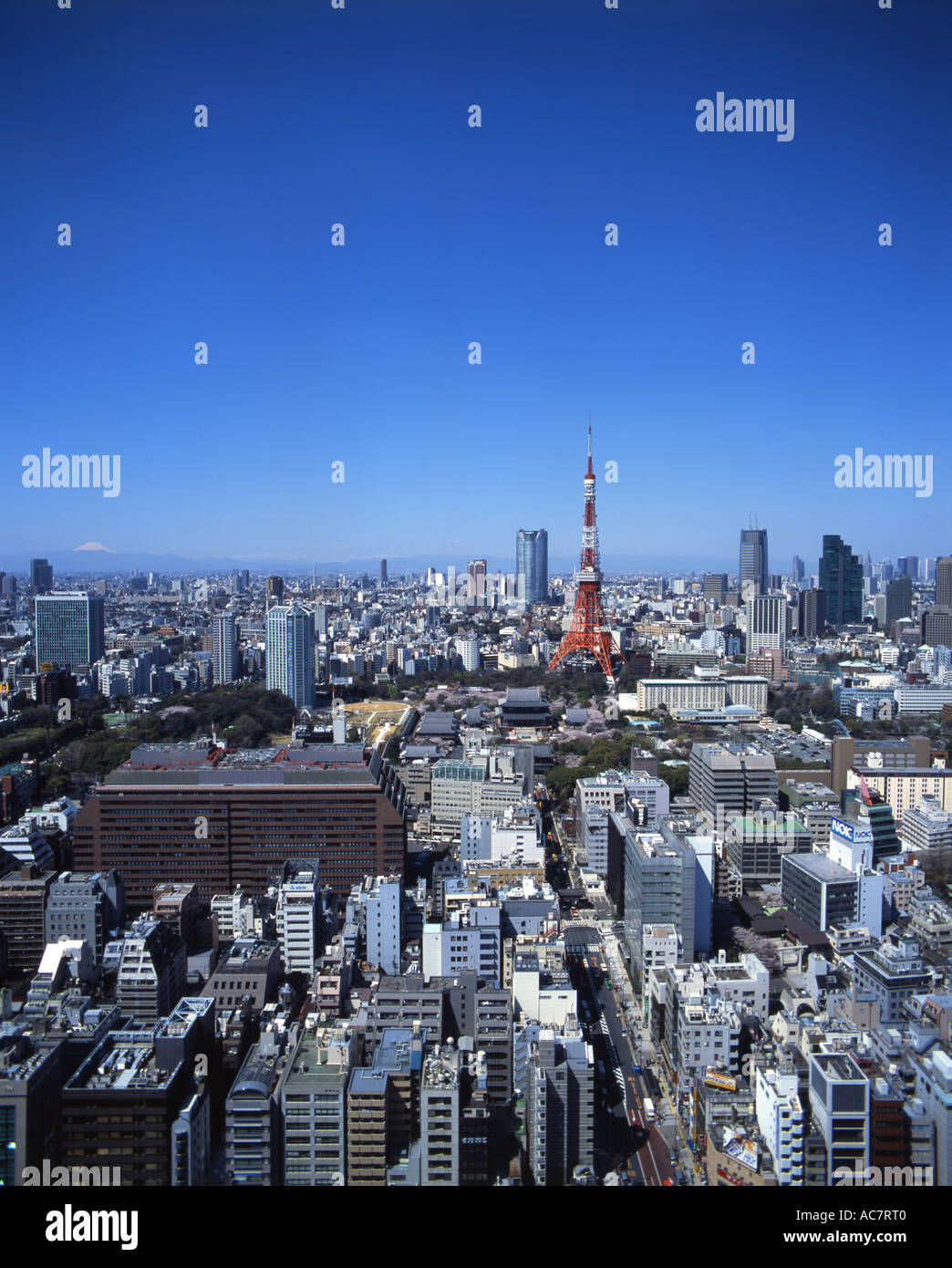 Tokyo tower and mount fuji hi-res stock photography and images - Alamy