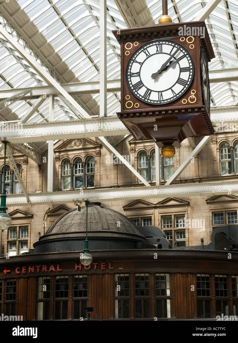Glasgow central station historic hires stock photography and images