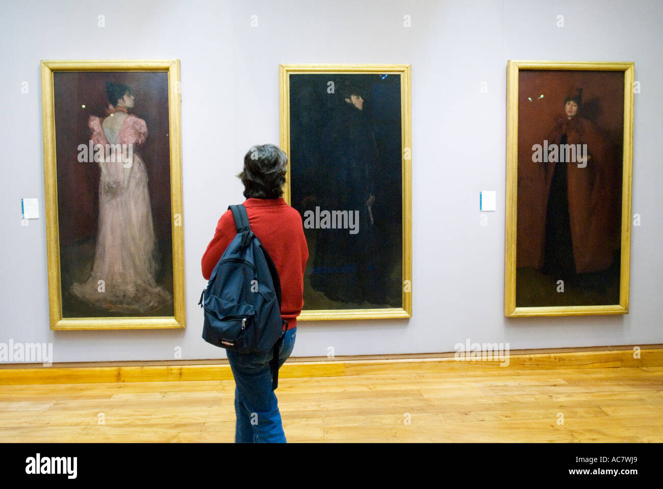 Whistler paintings on display in Hunterian Art Gallery in Glasgow