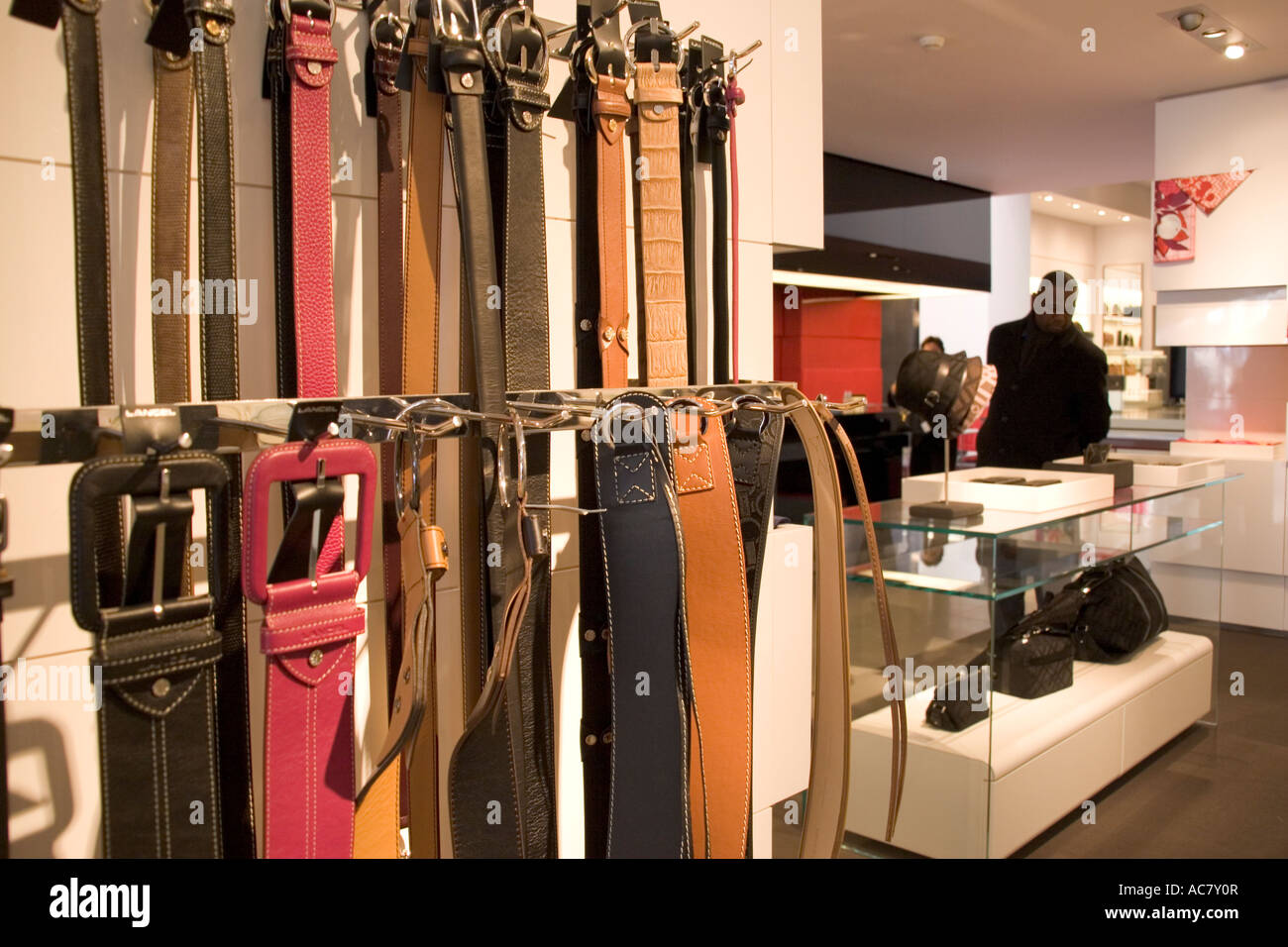 Lancel concept store, 127 avenue Champes-Elysees, Paris France selling luxury  bags Stock Photo - Alamy