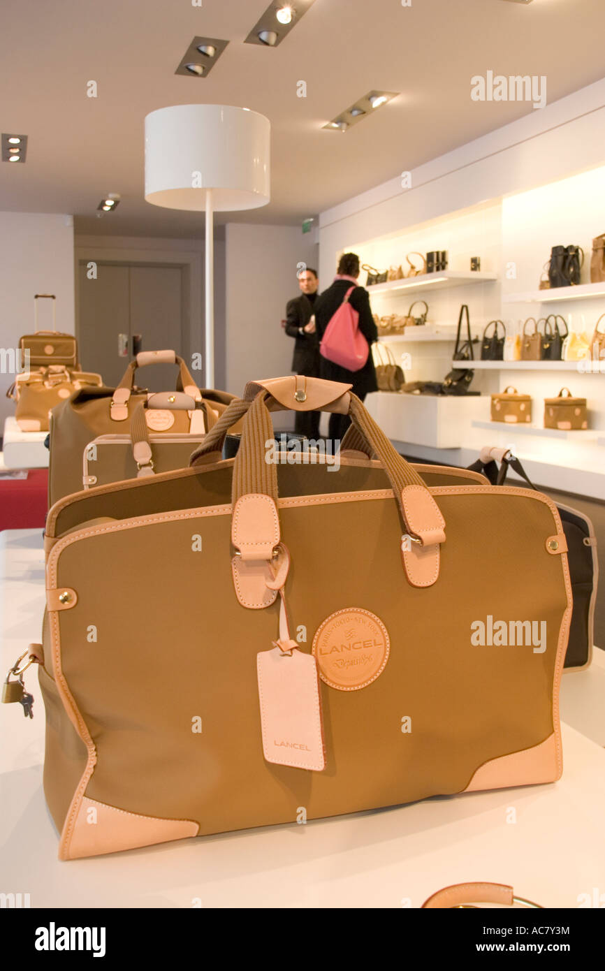 Lancel concept store, 127 avenue Champes-Elysees, Paris France