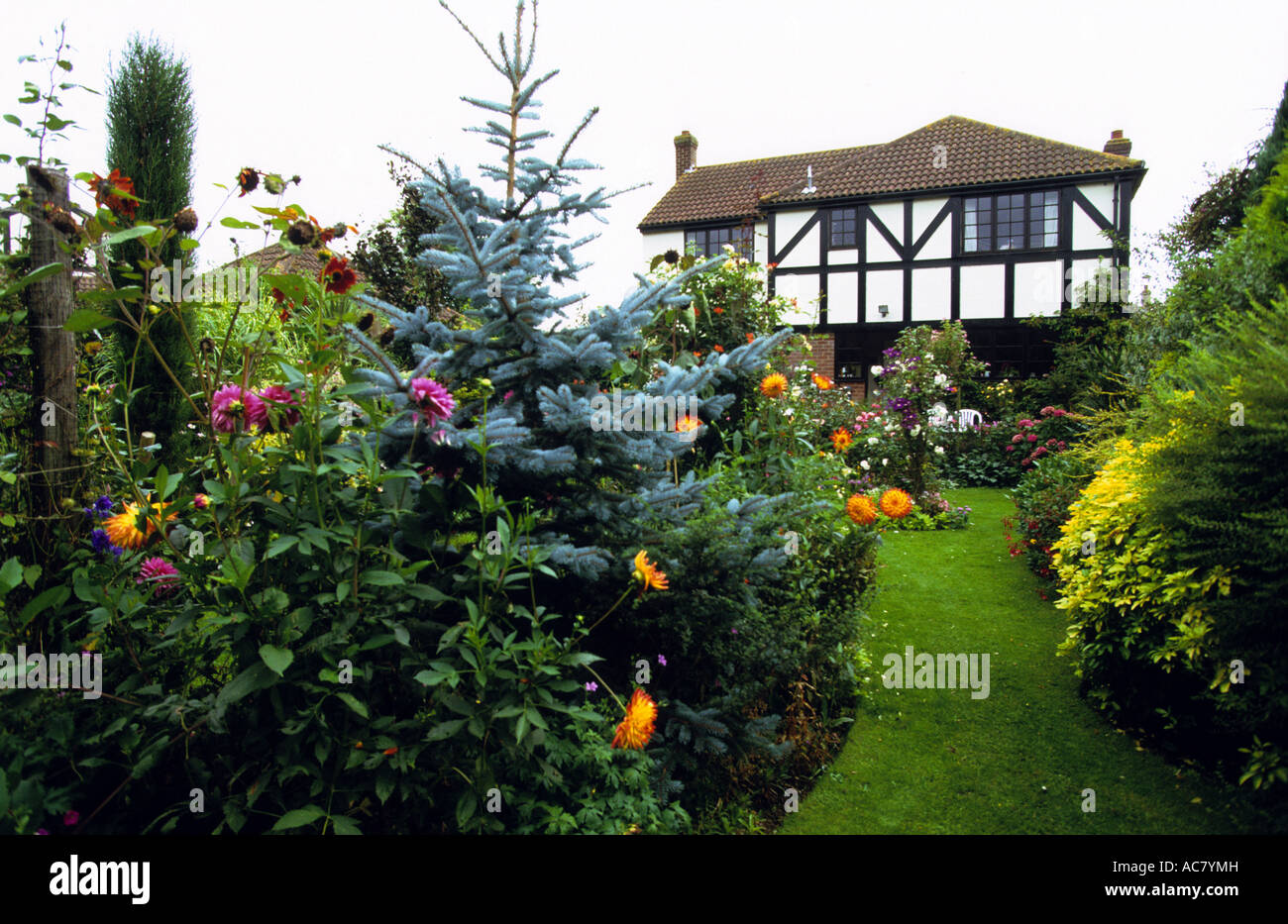 Mock Tudor house, Essex, UK Stock Photo Alamy