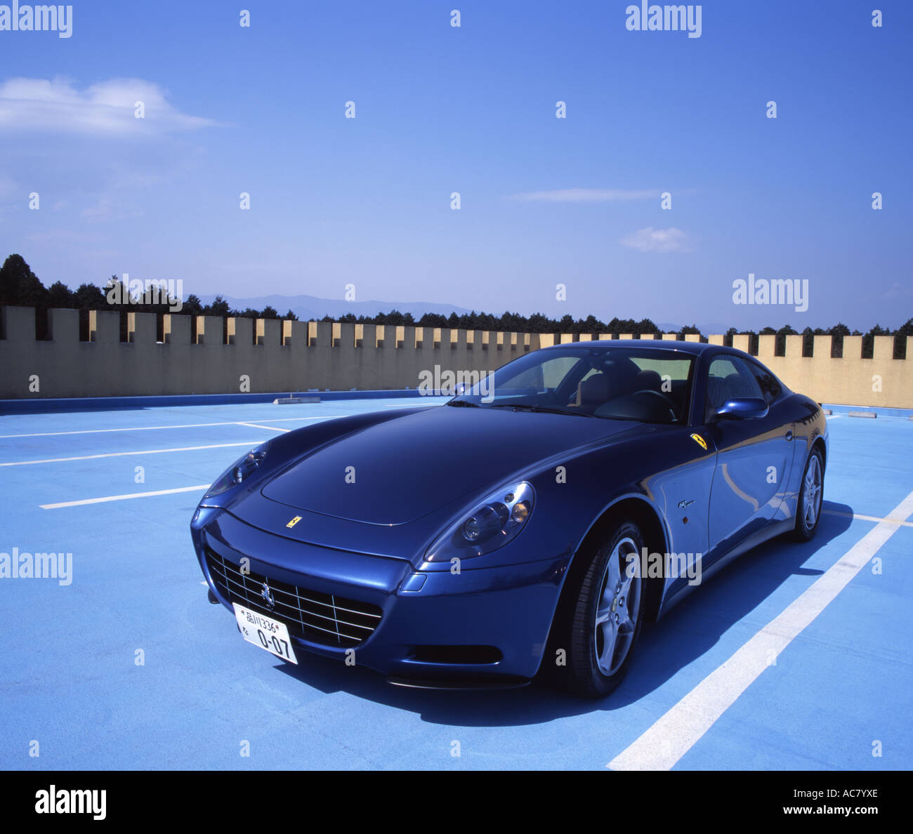 Ferrari 612 Scaglietti Stock Photo Alamy