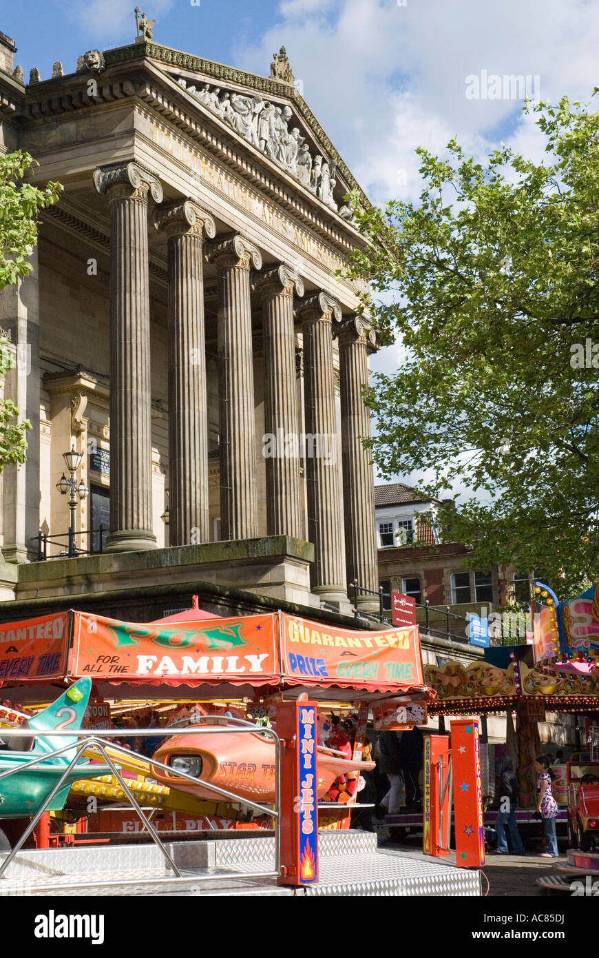 Preston Harris Library Stock Photo Alamy