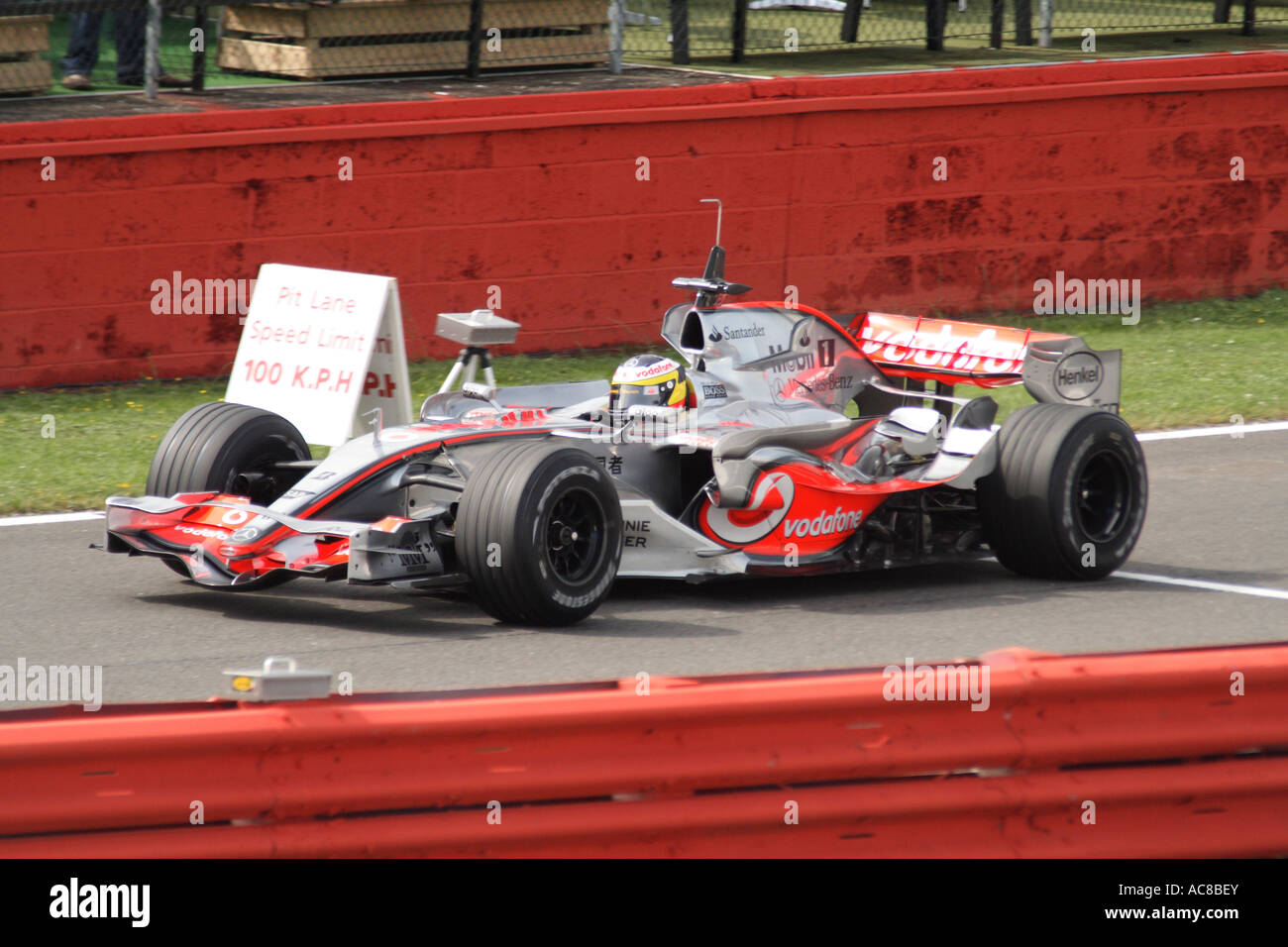 Pedro De La Rosa Vodafone Mclaren Mercedes Stock Photo Alamy