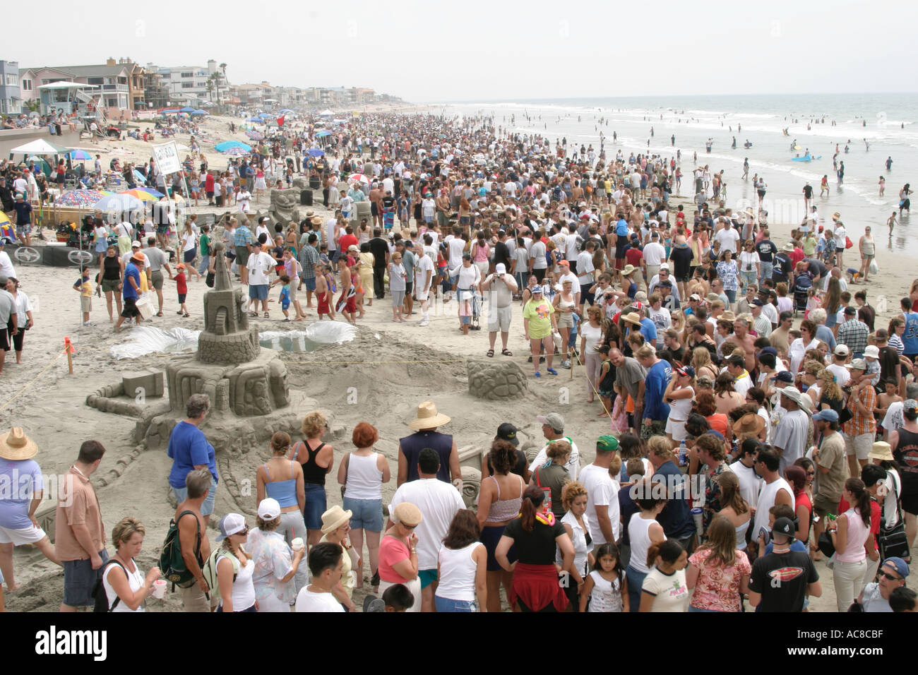 Imperial beach sand castle competition hires stock photography and