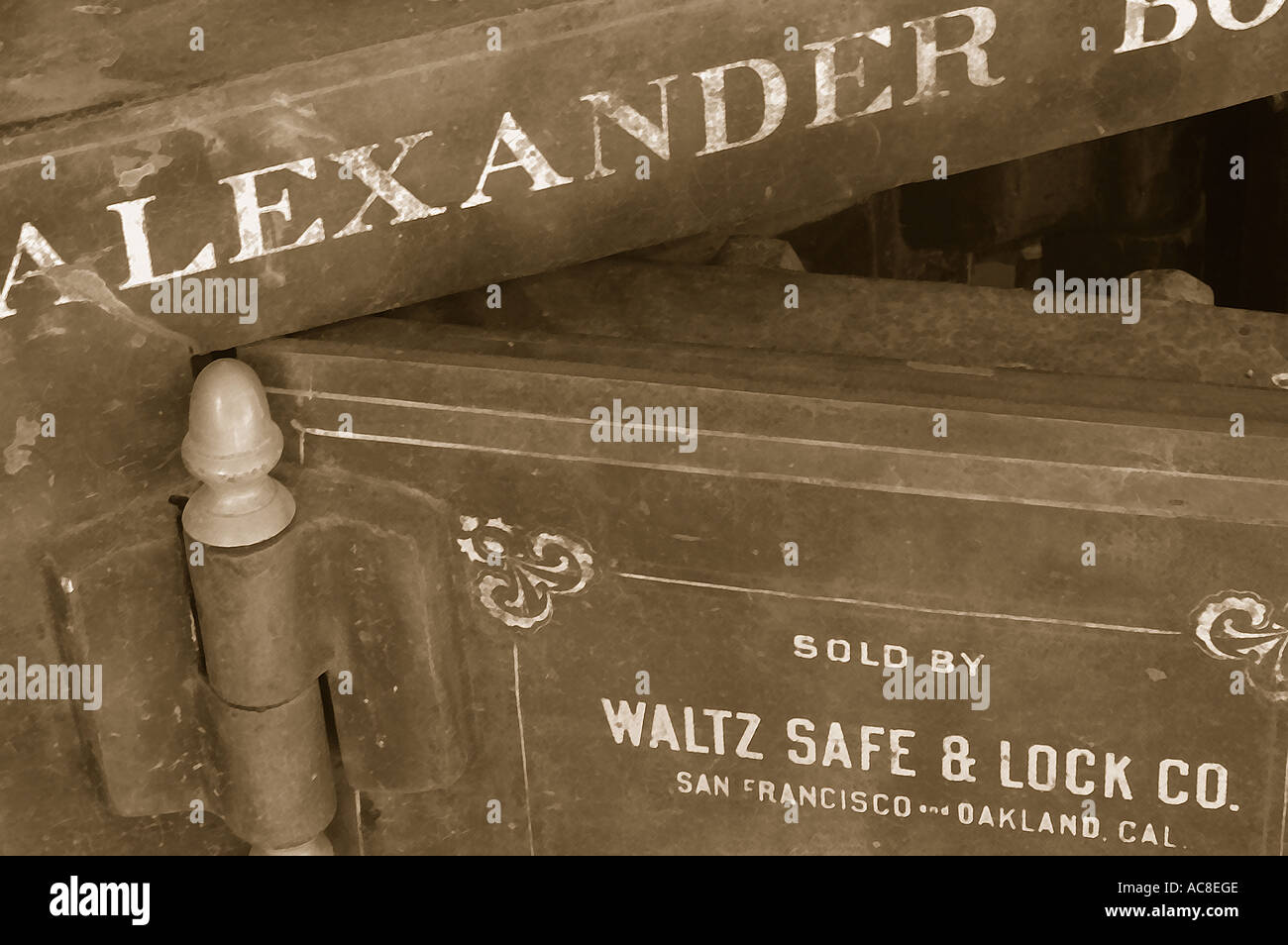 Old Safe Stock Photo