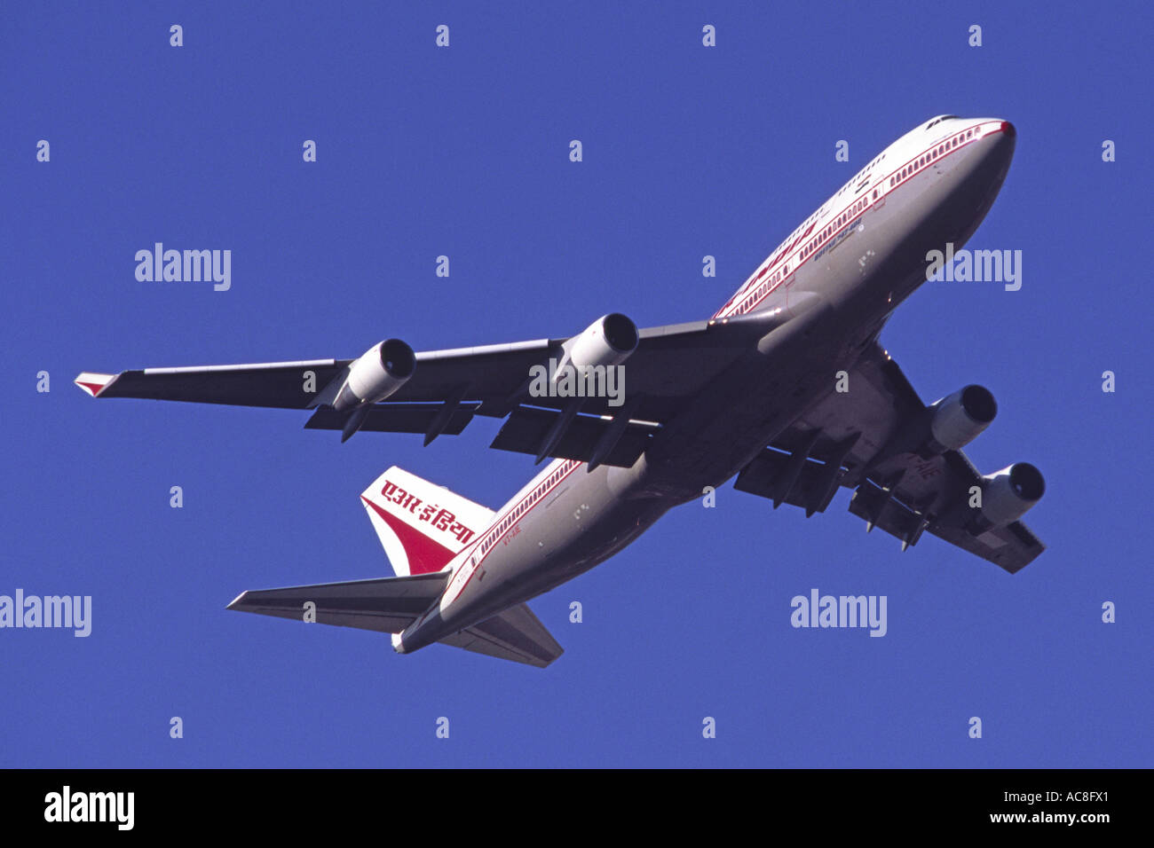 Boeing 747 400 operated by Air India Stock Photo - Alamy