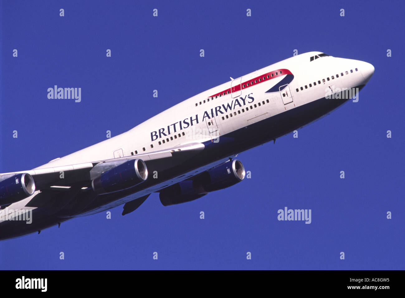 Boeing 747 400 operated by British Airways Stock Photo - Alamy