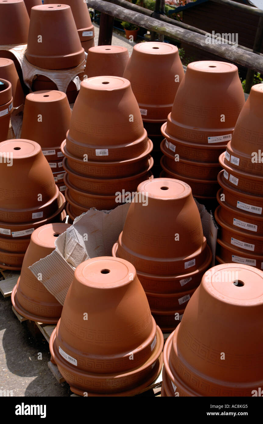 Garden pots for sale Stock Photo Alamy