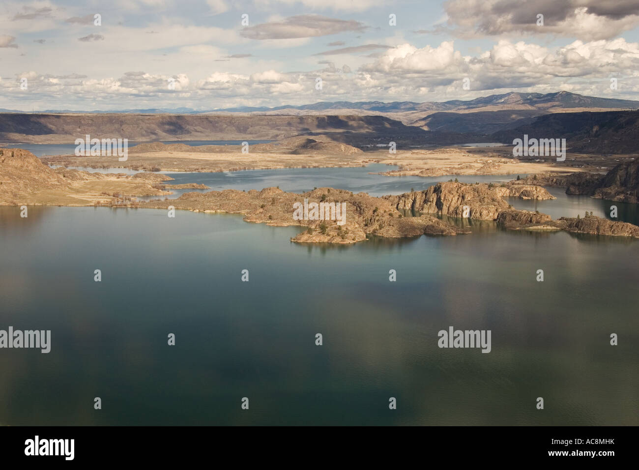 Banks Lake from the top of Steamboat Rock Steamboat Rock State Park