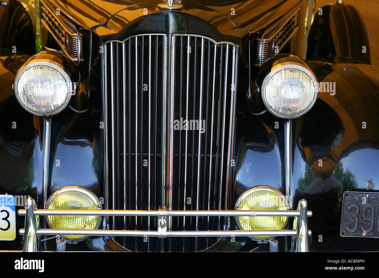 Vintage car close up hi-res stock photography and images - Alamy
