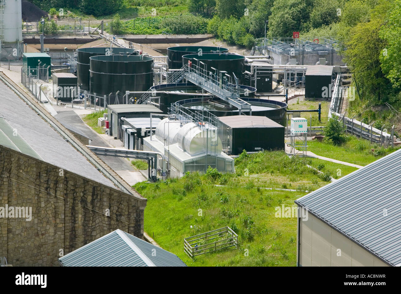 the water treatment plant at Stocks Reservoir in the Forest of Bowland