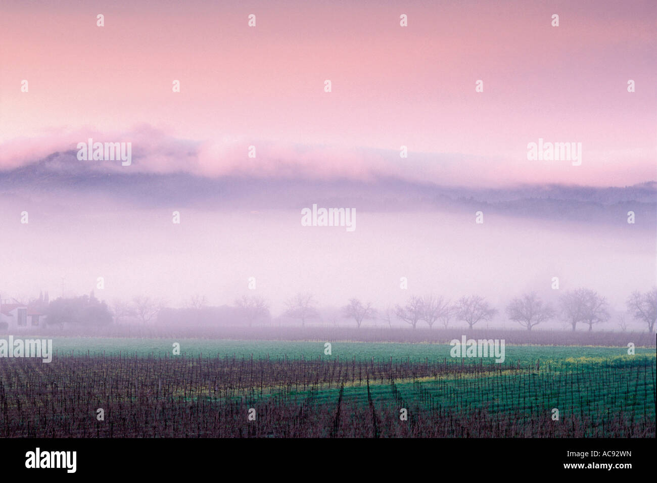 Fog rolling over hills hi-res stock photography and images - Alamy