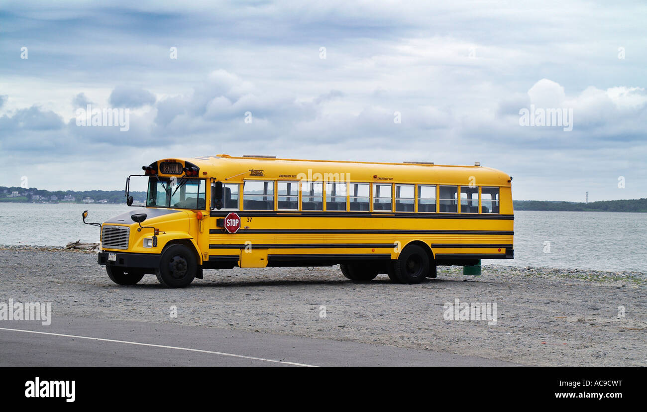 American School Bus Stock Photo - Alamy
