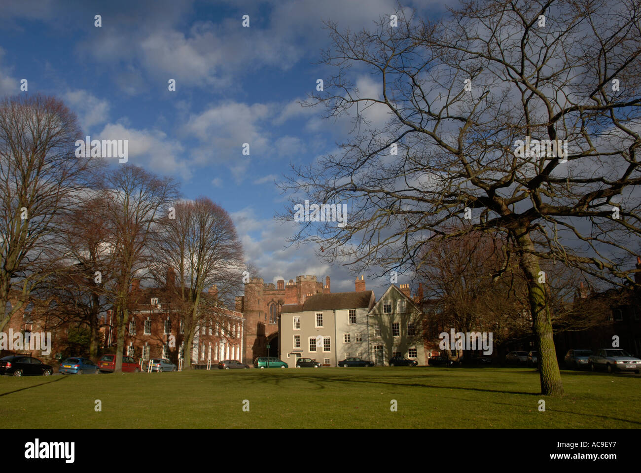 Cathedral Green, Worcester, Worcestershire, England, UK Stock Photo Alamy