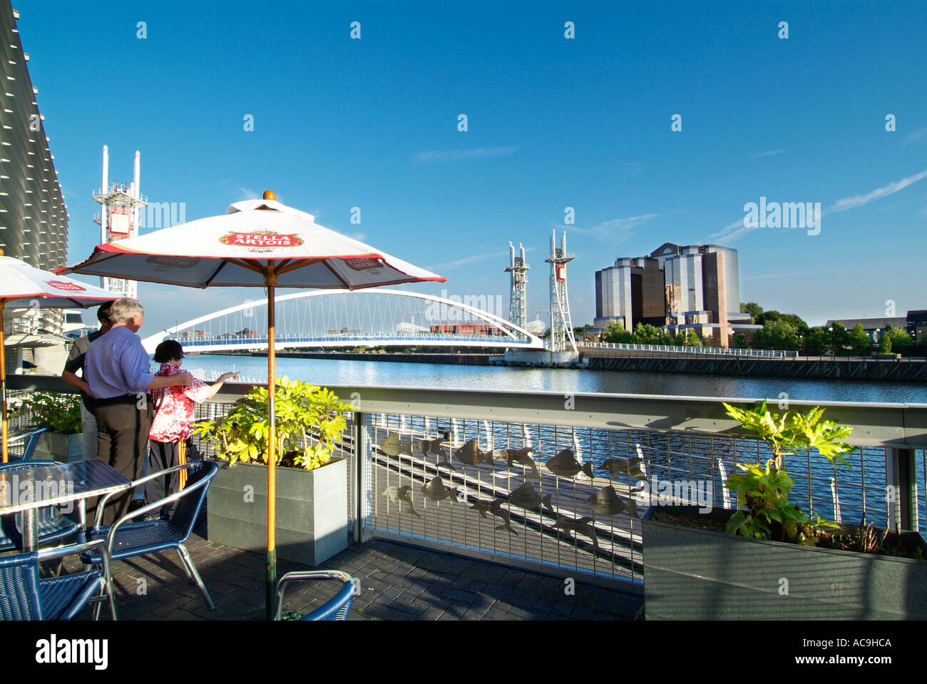 Lowry Salford Quays Greater Manchester Lancashire North west UK GB Europe Stock Photo