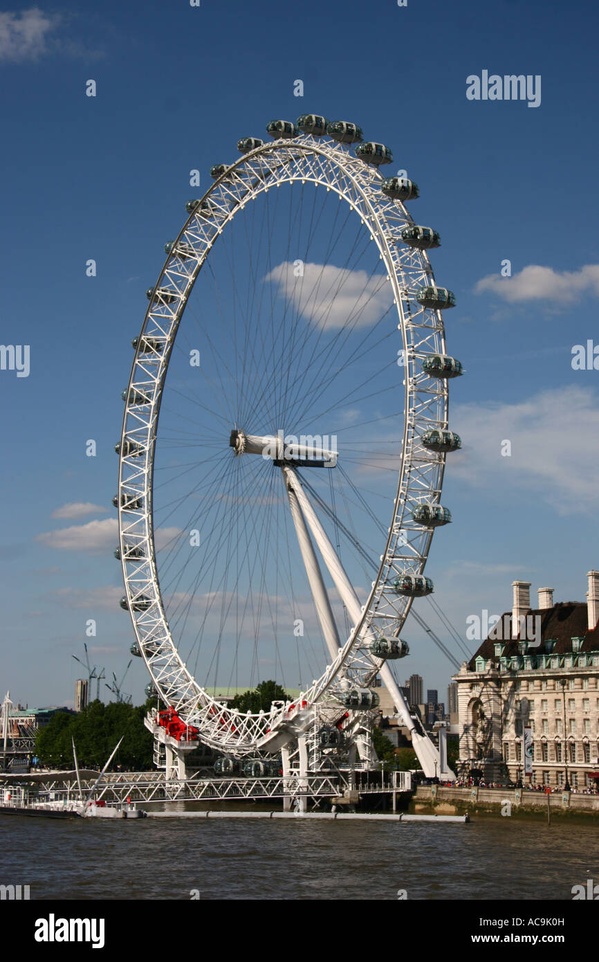 Millennium Wheel from Westminster Bridge, London, UK Stock Photo Alamy