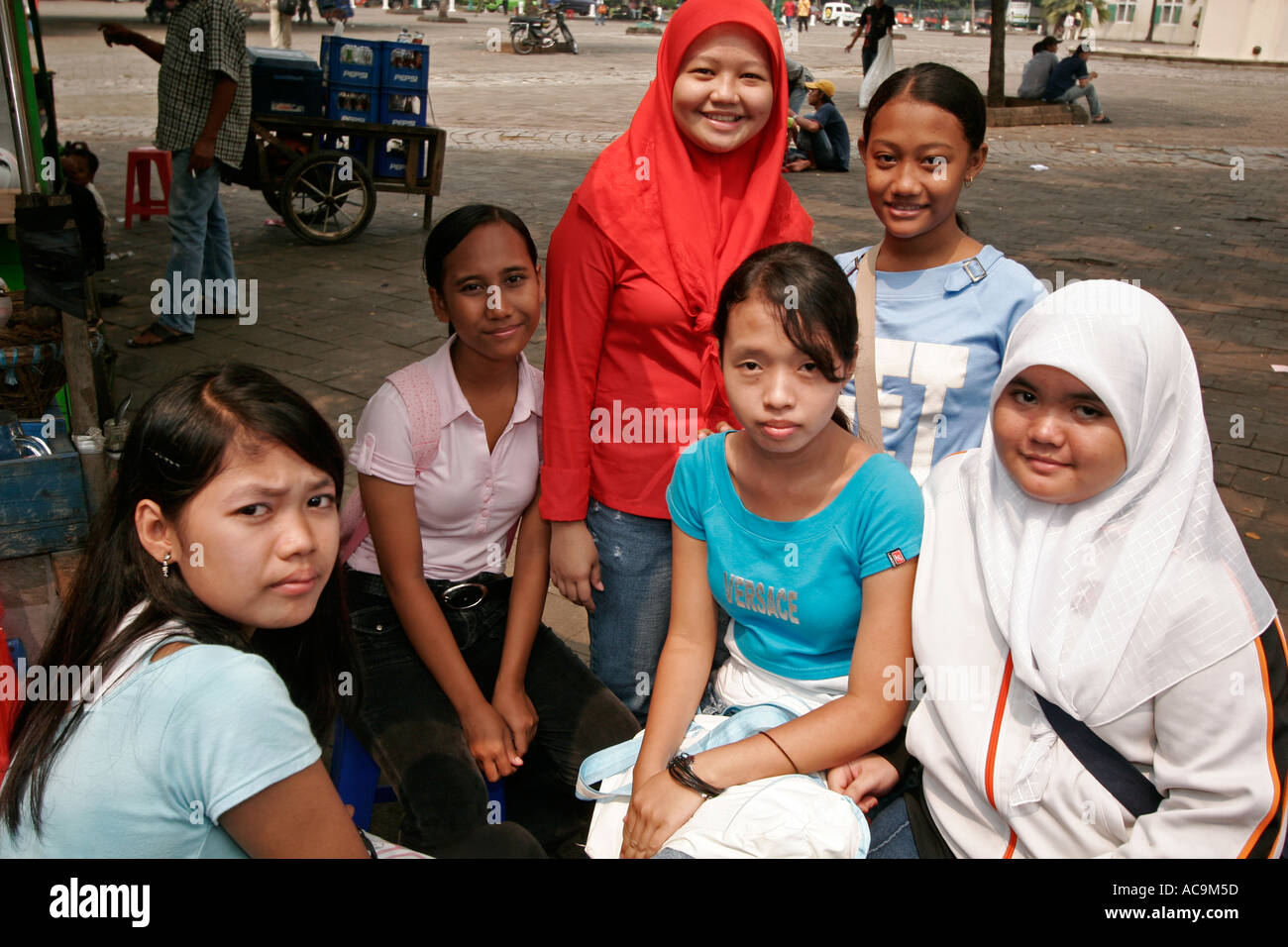 Indonesia people jakarta hi-res stock photography and images - Alamy