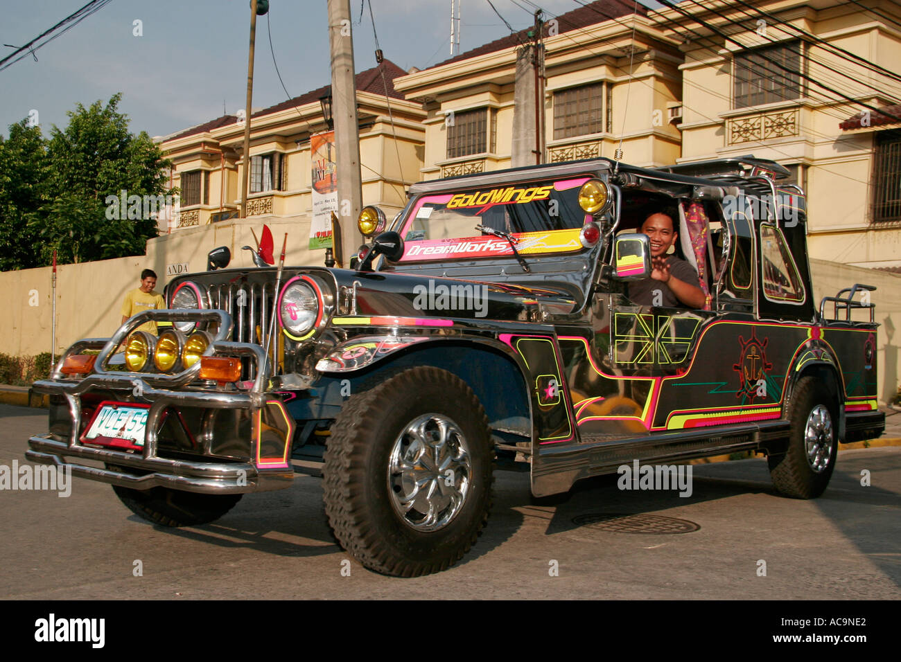 Jeepney driver hires stock photography and images Alamy