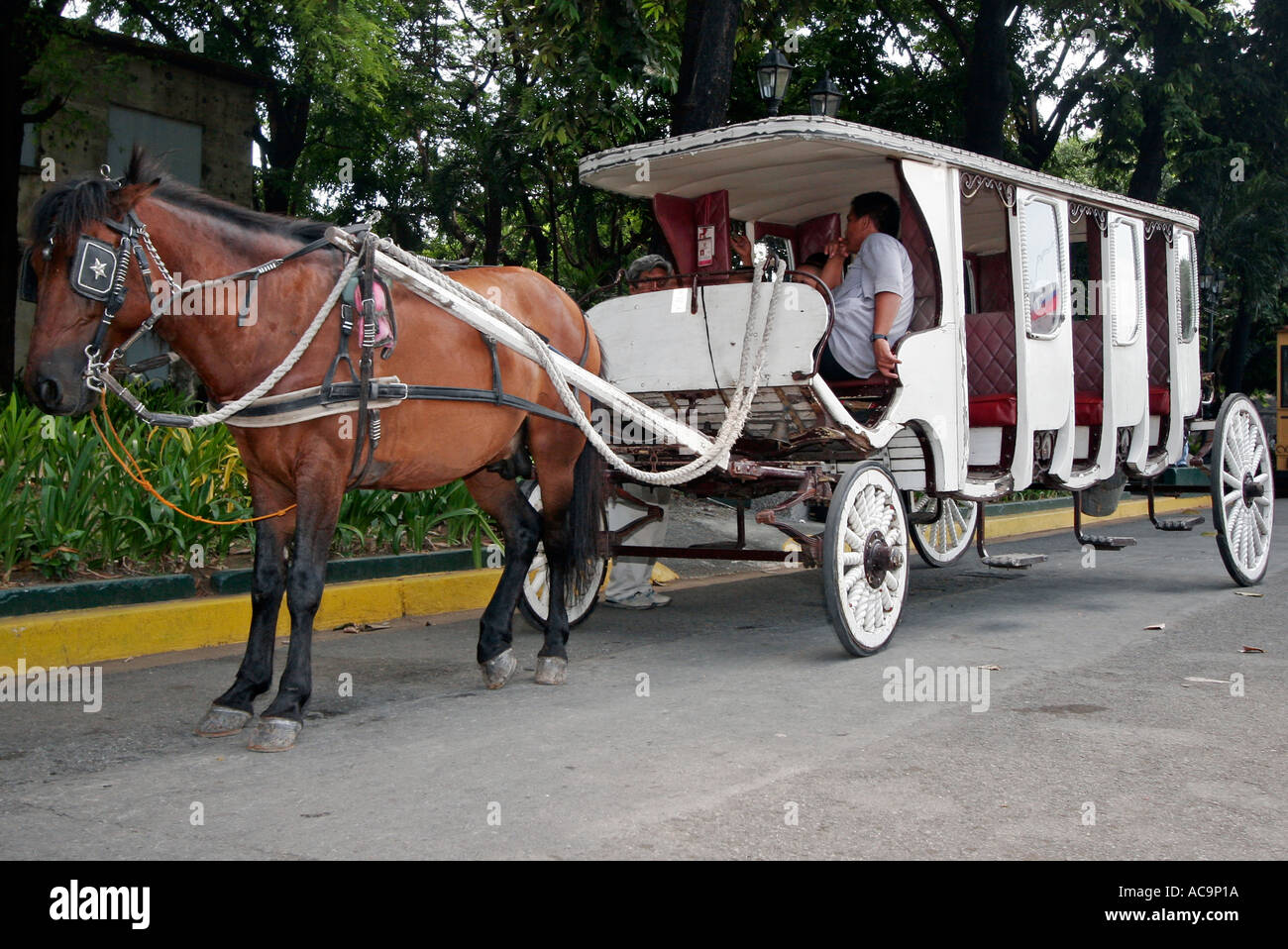 Horse and carriage, Fort Santiago, Intramuros, Manila, Philippines