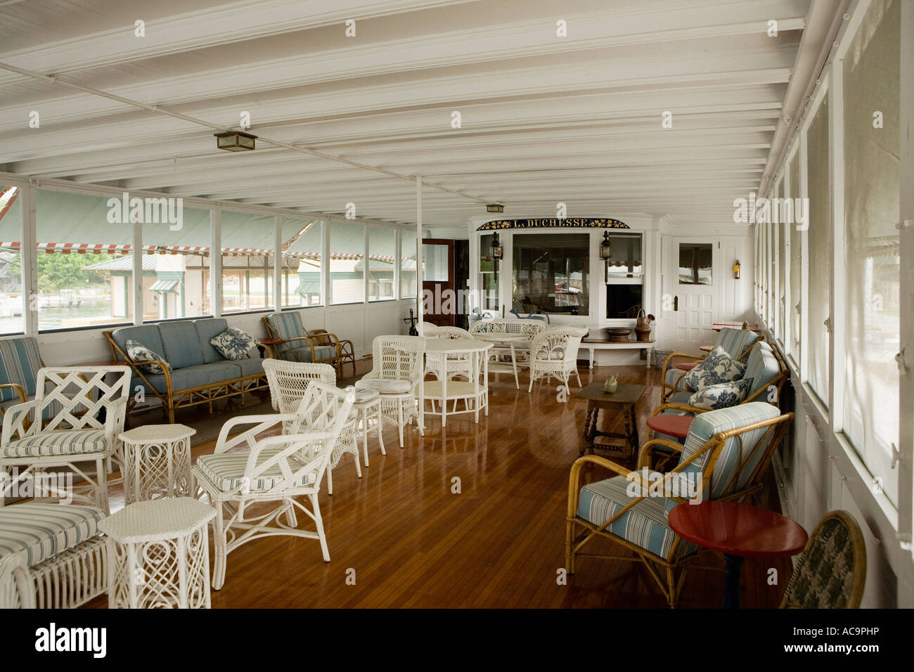 La Duchesse belonged to Boldt Antique Boat Museum Clayton New