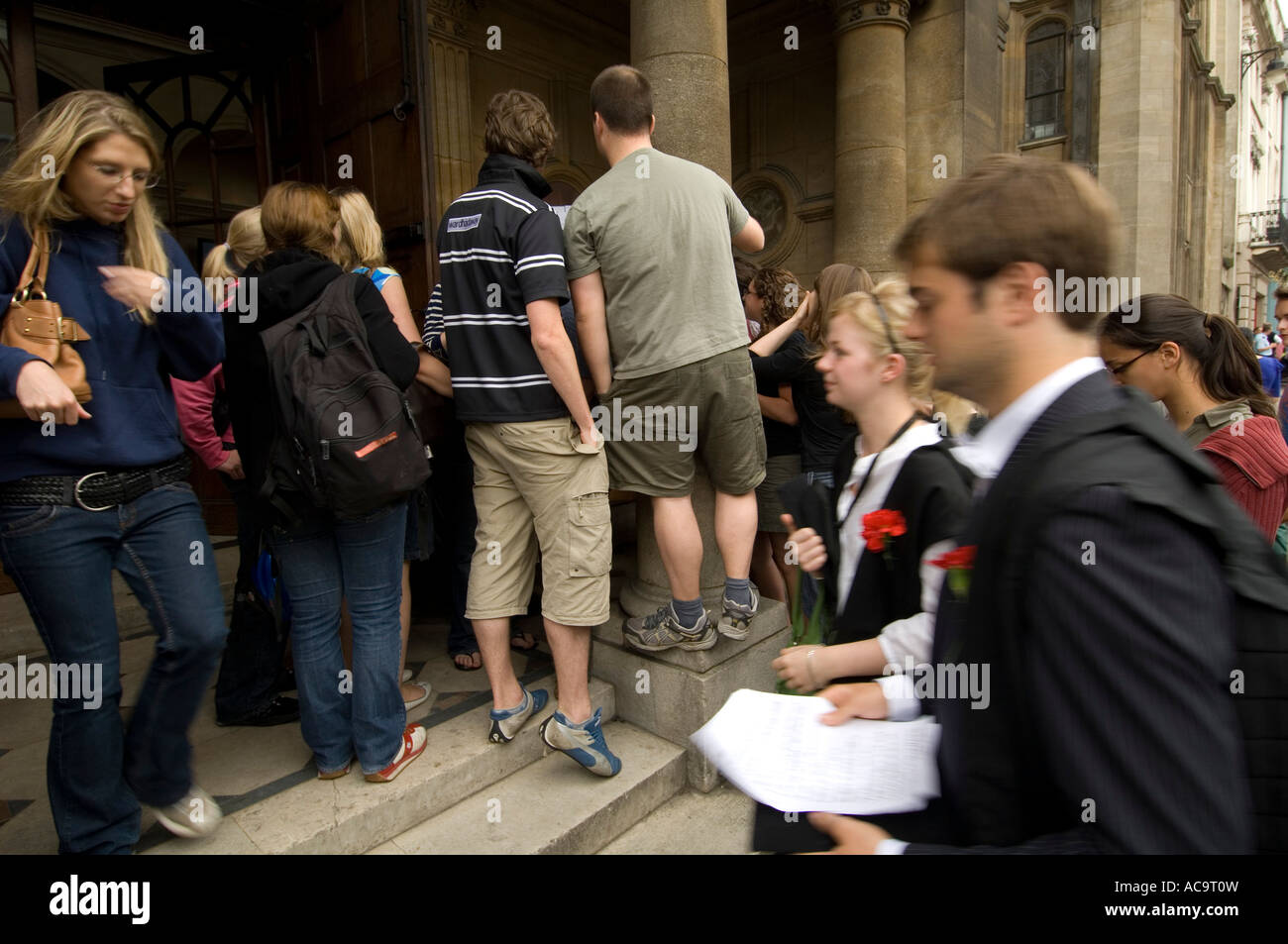 A typical Oxford University student enters the exam schools to do