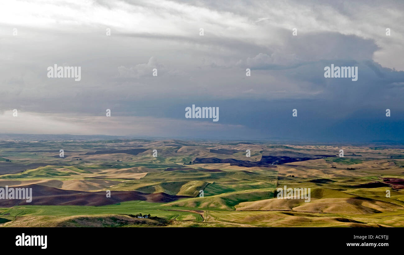 Parts of an oil pump made in China on an oil field in West Texas Stock