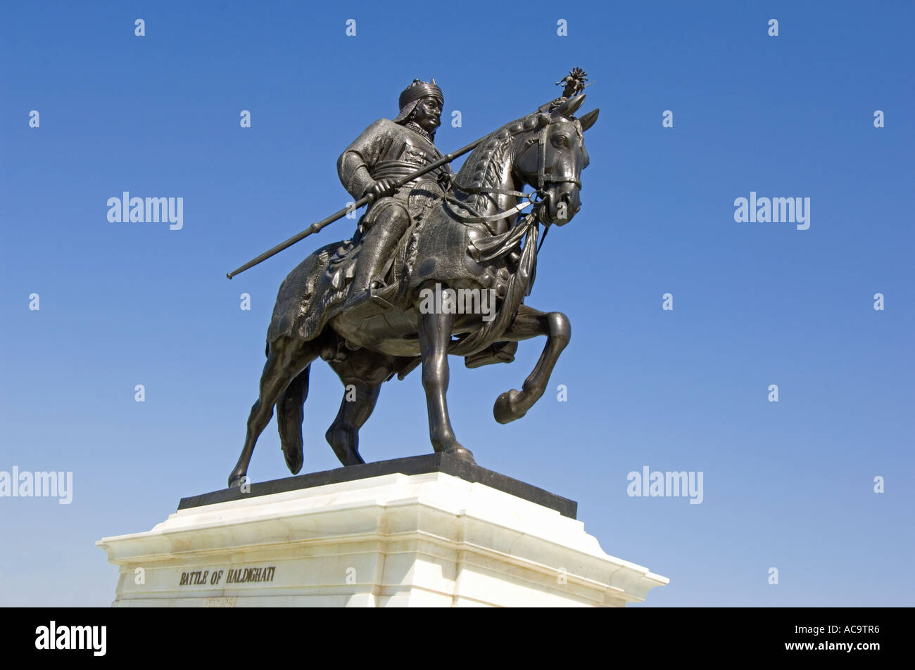 A Close Up View Of Maharana Pratap s Bronze Statue On Moti Magri Hill a-close-up-view-of-maharana-pratap-s-bronze-statue-on-moti-magri-hill