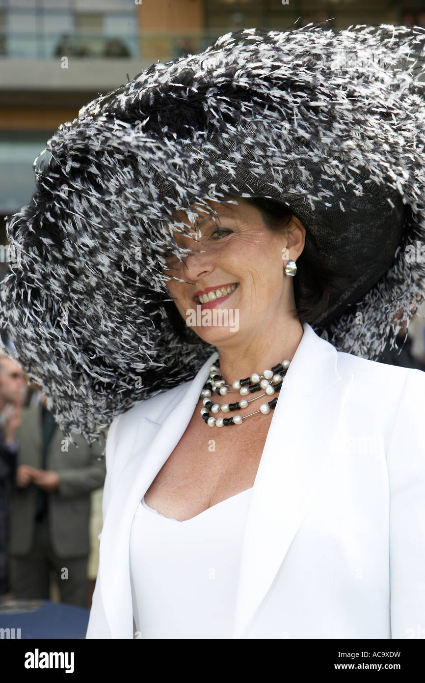 Hats at Ascot Stock Photo - Alamy