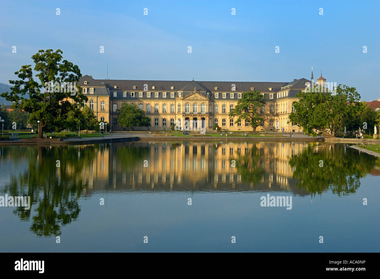 New Palace (Neues Schloss), Stuttgart, Baden-Wuerttemberg, Germany, Europe Stock Photo