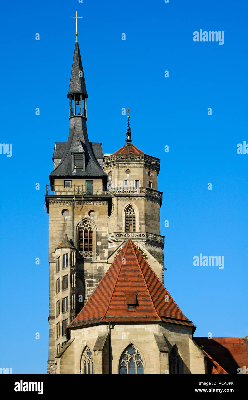 Collegiate Church (Stiftskirche), Stuttgart, Baden ...