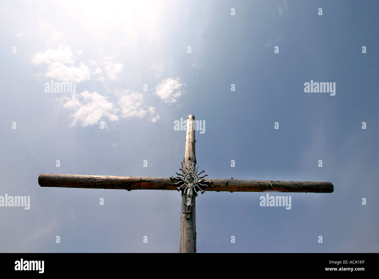 Lithuania - Siauliai - Mountain of the crosses Stock Photo