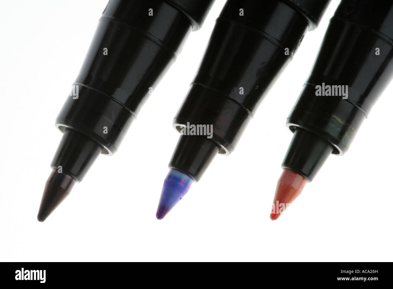 Waterproof ball pens Stock Photo Alamy