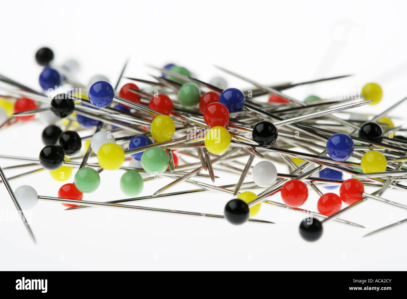 Pile of pins colors hi-res stock photography and images - Alamy image.