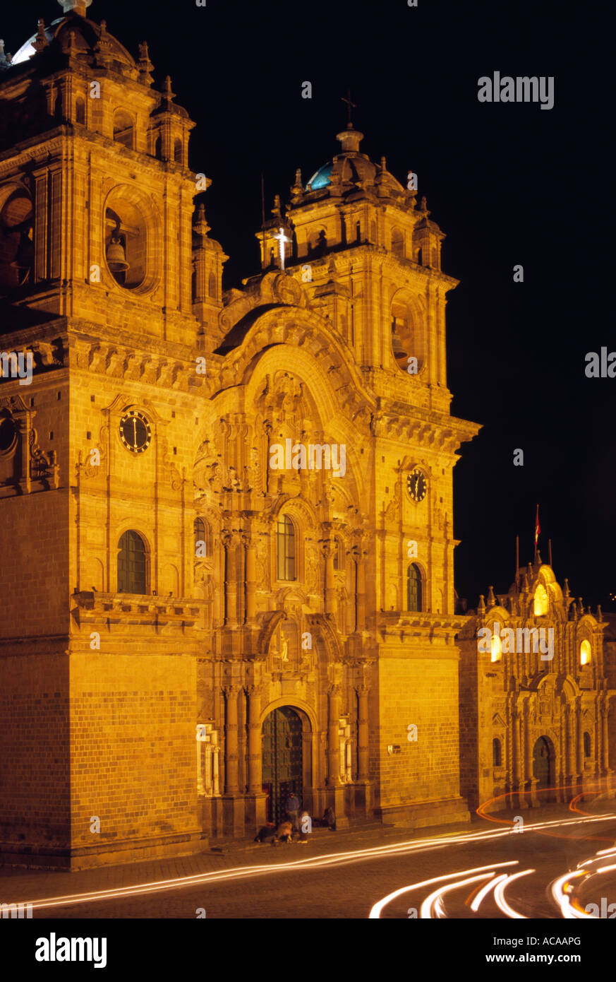 Iglesia de la Compañía Cuzco PERU Stock Photo Alamy