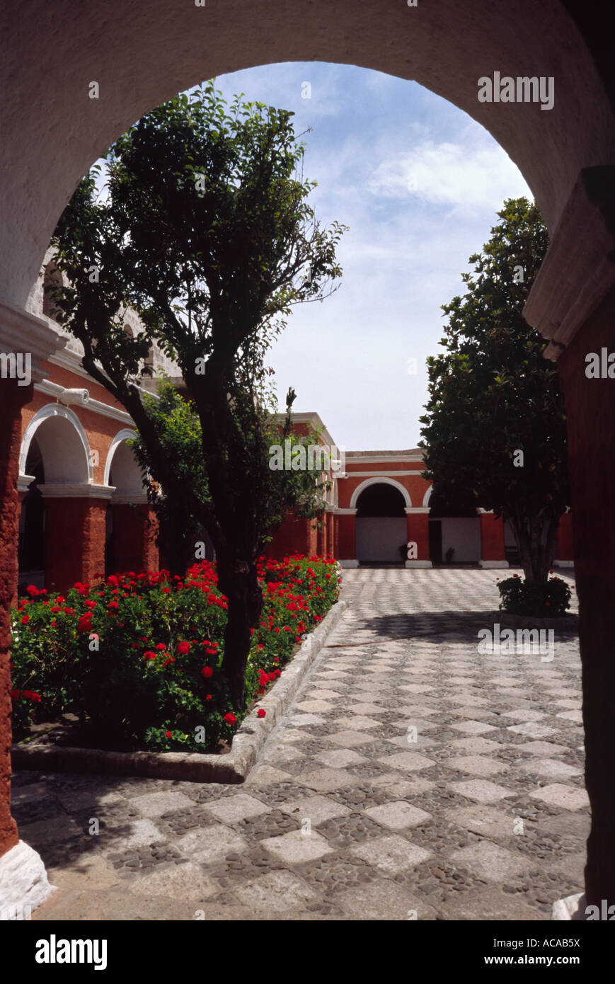 Monasterio Santa Catalina - Arequipa PERU Stock Photo