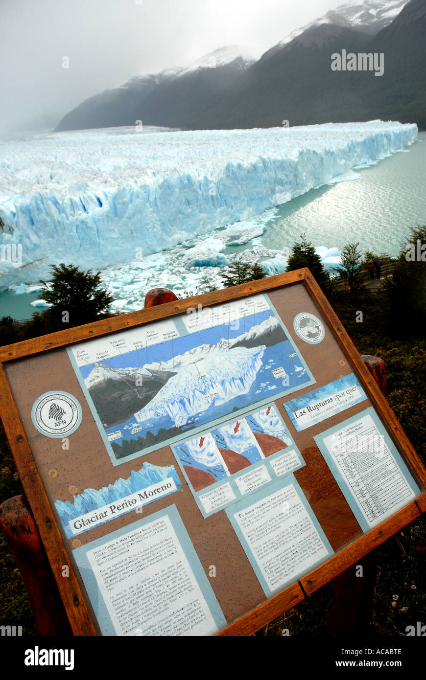 Mapa Do Parque Nacional Los Glaciares Parque Nacional Los Glaciares