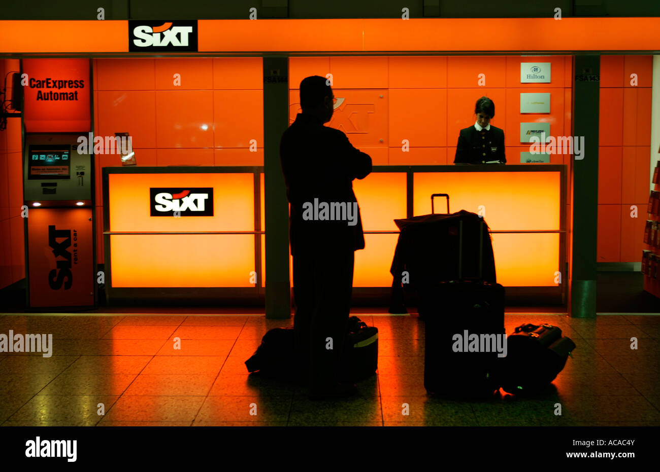 SIXT car hire at the airport Airport - Sixt Car Hire At The Airport Airport Frankfurt Hesse Germany ACAC4Y